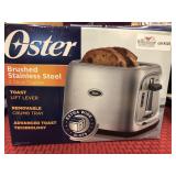 Oster Brushed Stainless Steel 2 SliceToaster, Oster Brushed Stainless Steel 2 SliceToaster,