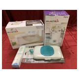 4 Items- Munchkin Wipe Warmer & Nightlight, 4 Items- Munchkin Wipe Warmer & Nightlight,
