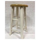 Wooden Stool, top needs refinishing