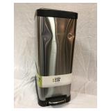 Rectangular Step Can, 12 gallon, step-on open with Rectangular Step Can, 12 gallon, step-on open with
