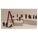 Dept 56 - Village Accessories - 4 Pieces - 1-Man