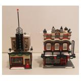 Dept 56 - Snow Village - 2 Pieces - WSNO Radio