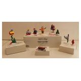 Dept 56 - Snow Village - 4 Pieces - Home For The