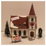 Dept 56 - Snow Village - Shady Oak Church with 3