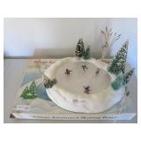 Dept 56 - Village Animated Skating Pond with 4