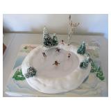 Dept 56 - Village Animated Skating Pond with 4