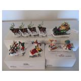 Dept 56 - North Pole Series -3 Pieces - Sleigh &