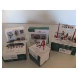 Dept 56 - North Pole Series - 4 Pieces - Downhill