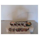 Dept 56 - North Pole Series - 4 Pieces - Sleigh &