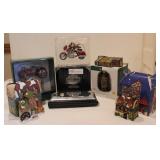 Dept 56 - 4 Pieces - Harley Davidson Ornament