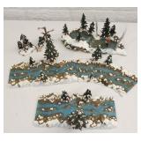 Dept 56 - Village Accessories - 5 Pieces - The