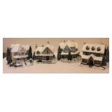 Thomas Kinkade Hawthorne Village 4 Pieces: