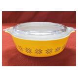 Vintage Pyrex 471 Town & Country Casserole 1963