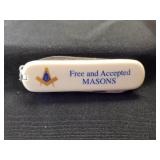 Commemorative Masonic Utility Pocket Knife