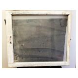 Antique Wood Frame WIndow 30" x 34"
