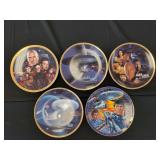 5 Star Trek & ST Next Gen Collectector Plates
