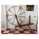 Antique Spinning Wheel - All Wood