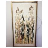 Handmade Sewn Yarn Art 1960