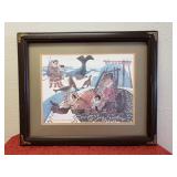 Signed & Numbered Print "Life Of The Eskimo" Huong
