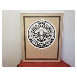 Signed Numbered Native American Print "Beaver"