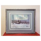 Signed Print Scott McDaniel "Iditarod Aurora Song"