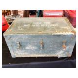 Vintage US Navy Shipping Trunk CAAQ-10522