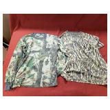 2 Lightweight Camo Hunting Pullover Shirts