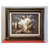 Dalhardt Windberg "Broken Gate" Framed Print