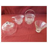 Mixed Lot Clear Glass Pieces