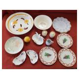 Mixed Lot Plates - Assorted Ceramics