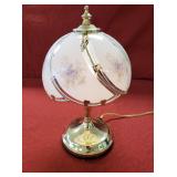 Small Glass Shade Lamp