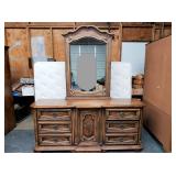 Stanley Furniture 9-Drawer Dresser with Mirror