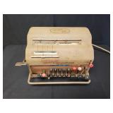 Vintage R.C. Allen 10 Key Calculator Facit System