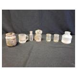 Small Collection of Vintage Glass Items