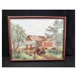 Old Time Coca-Cola Garage Print 11" x 14"