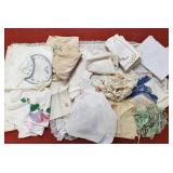 Mixed Lot of Linens & Doilies