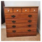 Ethan Allen 3-Drawer Wood Chest