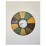 Large Decorative Metal Wall Clock