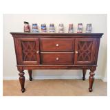 Wood Ashley 2-Drawer Buffet