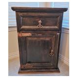 Distresses Rustic Wood Fridge Style Box