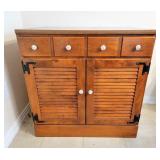 Ethan Allen 2 Door & ! Drawer Cabinet
