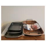 Mixed Lot Baking Pans & Roaster