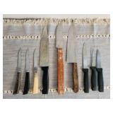Mixed Lot Various Kitchen Knives