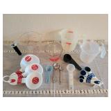 Mixed Lot Various Kitchen Measuring Spoons Cups
