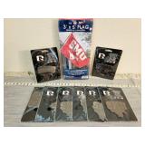 (8) SMU Nickel Auto Emblem & 3