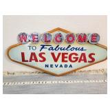Welcome To Las Vegas 20" Metal Sign
