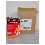 Allen XL-2XL Polyester Orange Vest - Box of 5 NEW