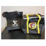 (2) Zippered Thermal Insulated Food-Drink Bags