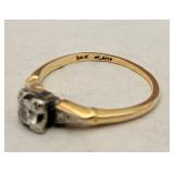 Petite 14K Gold Ring