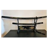Decorative Katana & Wakizashi Sword Set